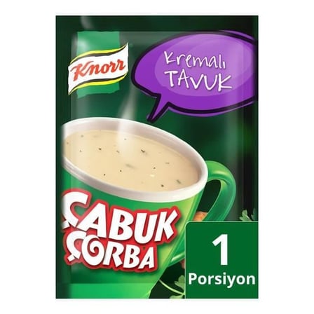 Çabuk Çorba Kremalı Tavuk- 18Gr 1 Adet
