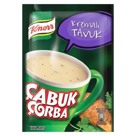 Çabuk Çorba Kremalı Tavuk- 18Gr