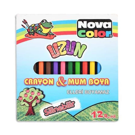 Nc-2112 12 li Uzun Mum Boya