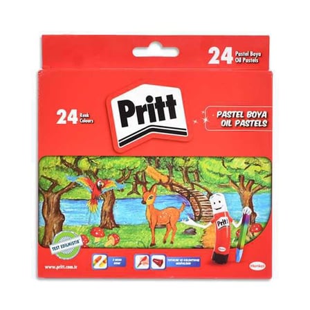 24 lü Karton Kutu   Boya