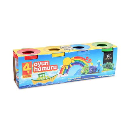Sentor Se-1401 4 Renk Oyun Hamuru 520gr 1 Adet
