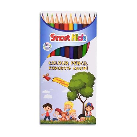 Kids/  12 li Uzun Kuru Boya