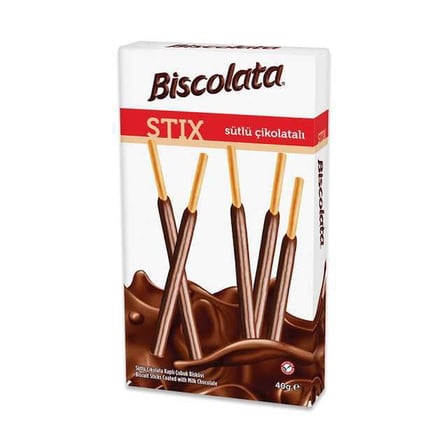 Biskolata Stıcks Sade 40gr