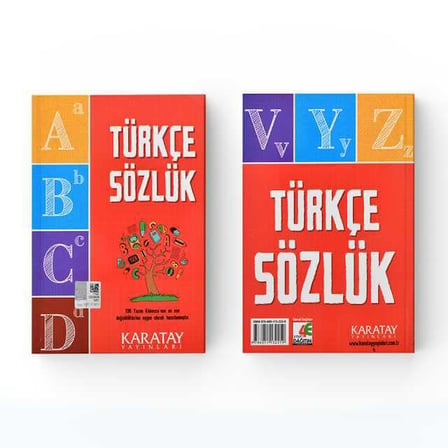 Türkçe Sözlük Büyük Boy 1 Adet