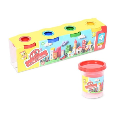 F448 Oyun Hamuru 4lü 460gr