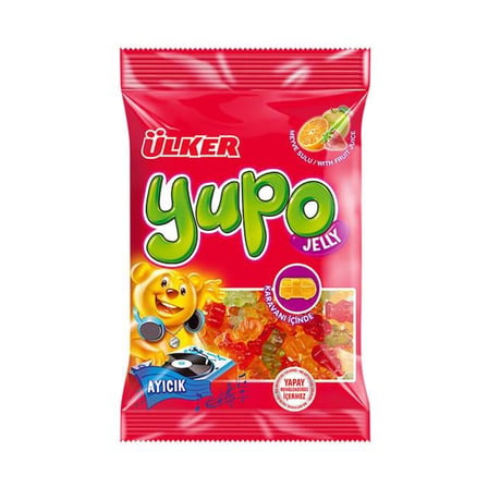 Yupo Ayıcık 80gr 1 Adet