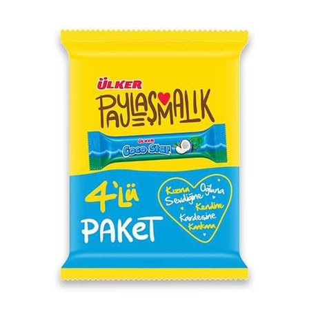 Cocostar 4lü 100gr