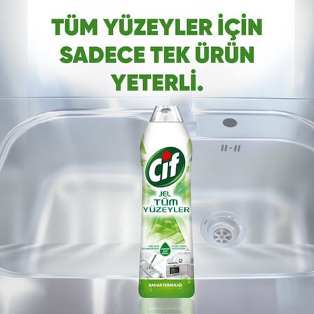 Tüm Yüzeyler 750 ML Jel Bahar Ferahlığı