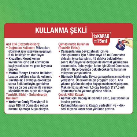 Çamaşır Suyu 750 ML Dağ Esintisi 1 Adet