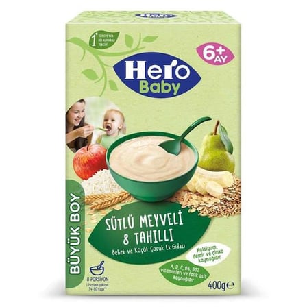 Sütlü Tahıl Meyve 200 Gr. 1 Adet