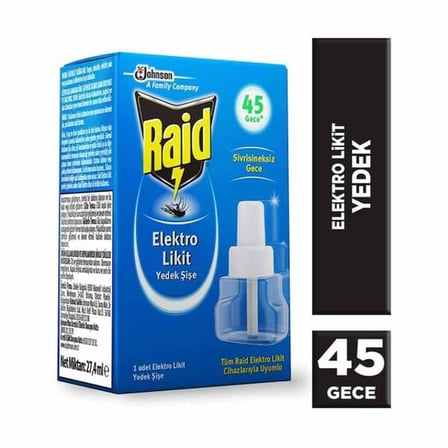 Elektro 45 Gece Yedek 27,4Ml 1 Adet