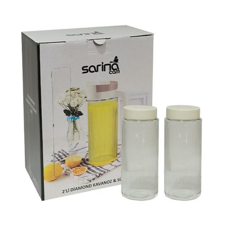 SARINA 125-5 1500cc 2lı DIAMOND KAVANOZ