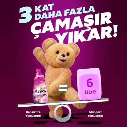 Çamaşır Yumuşatıcısı 1440 ML Extra 1 Adet