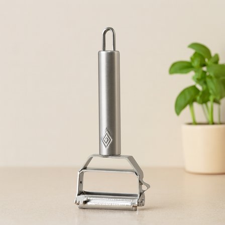 Çift Başlı Metal Sebze Soyacağı (Julienne)