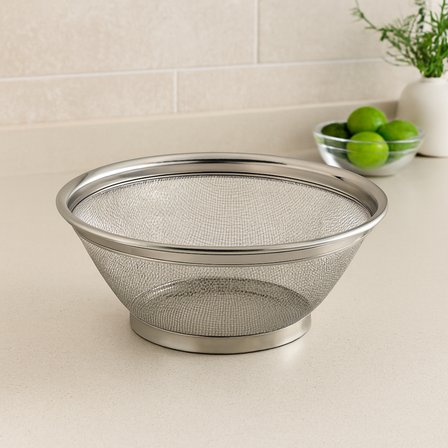 25 cm Tel Sepet Süzgeç (Kulpsuz)