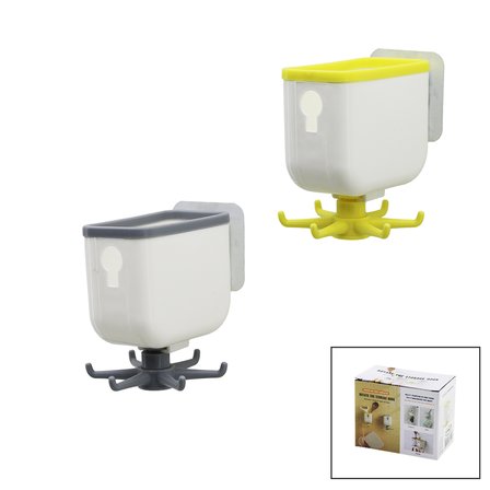 Çok Fonksiyonlu Yapışkan Askı 360° (2.5 & 7.5 cm)