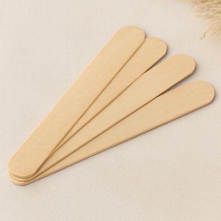 Ağda Spatula Çubuk 150 mm x 18 mm x 1.7 mm - 100 Adet