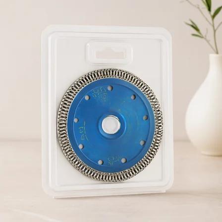 115x22.2 mm Elmas Mermer Kesici Disk İnce Turbo 1.2 mm