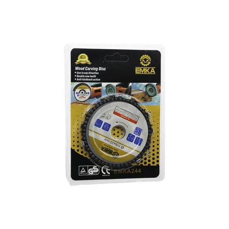 Ahşap Oyma Testere Diski 115x22 mm (Zincirli)