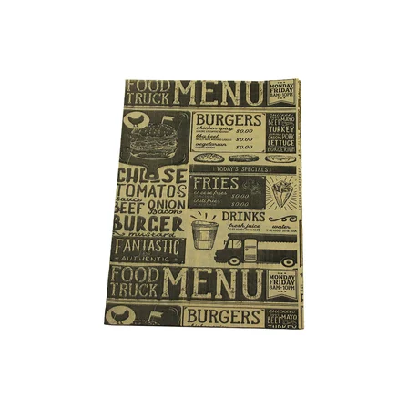 Kağıt Sunum Altlığı 25x35 cm 50li Paket