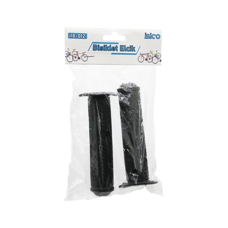 Silikon Bisiklet Elcik 2li Set Siyah