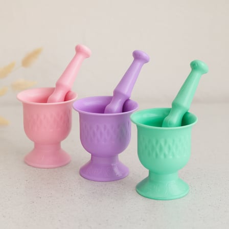 Renkli Plastik Havan (Sarımsak Dövecek)