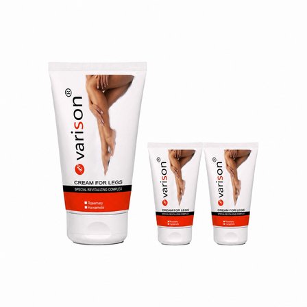 Varcosin Bacak Bakım Kremi 50 ml 3 Adet