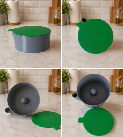 3D Baskı Meyve Yıkama Süzgeci - Musluk Altı Pratik Sebze ve Meyve Yıkama Kabı