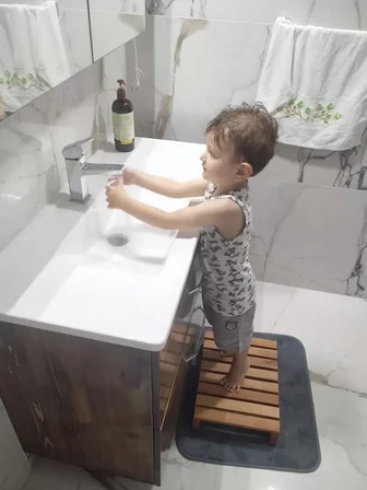Ahşap Çocuk Lavabo Önü Basamaği