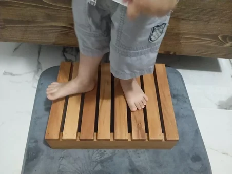 Ahşap Çocuk Lavabo Önü Basamaği