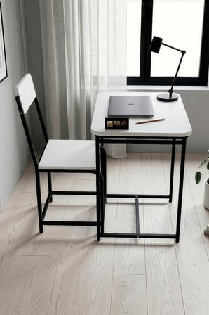 Minör Çalışma Masası Suntalam Beyaz 72x52