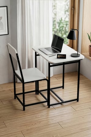 Minör Çalışma Masası Suntalam Beyaz 72x52