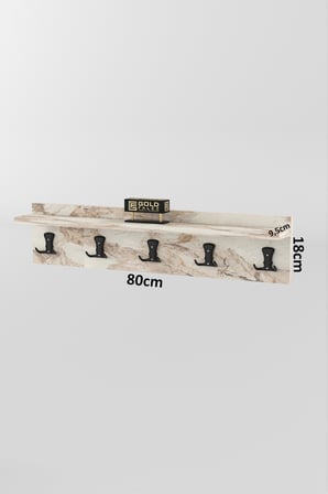 Duvar Askılığı Çok Renkli 80 cm