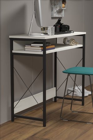 Çalışma Masası Beyaz 90 cm