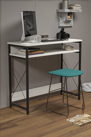 Çalışma Masası Beyaz 90 cm