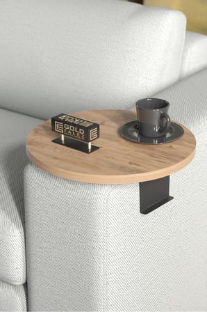 Ayarlanabilir Koltuk Sehpası Çam Kahverengi