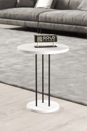 Metal Terra Zigon Beyaz 3'lü