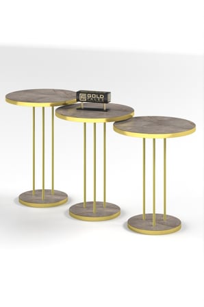 Gold Terra Zigon Çam Kahverengi 3'lü