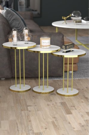 Gold Terra Zigon Beyaz 3'lü