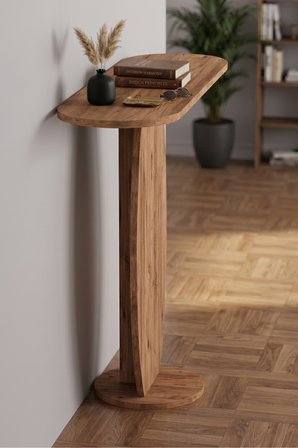 Dresuar Modern Dekoratif Antre Konsolu Giriş Hol Koridor Salon Konsol Masası 7032 Atlantik Çam