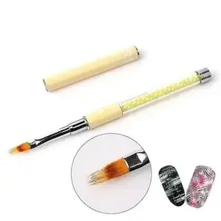 Kapaklı Ombre Fırçası Nail Art