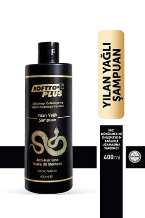 SOFTTO SAÇ BAKIM ŞAMPUANI 400 ML - YILAN YAĞLI 400ML