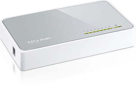 Tl Sf1008D 8 Port 10/100 Plasti̇K Kasa Switch
