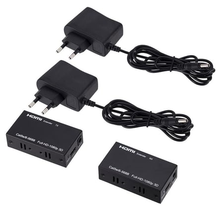 HDTV EXTENDER CAT-5E/6 60 METRE 1080P HDMI AKTARICI