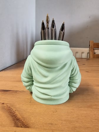 Bezos Professional Masaüstü Organizer Kapüşonlu Sweatshirt Kalemlik Mint 3D Baskı