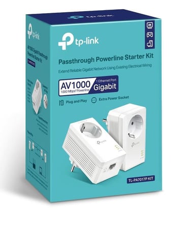 TL-PA7017P KIT AV1000 GIGABIT POWERLINE GENISLETICI