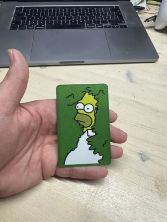 3D Baskı Komik Çizim Desenli Dekoratif Banka Kartı Kılıfı