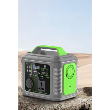 CN04 Powerbank 300W 60.000 mAh 5W Led Işıklı Kamp Şarj PD 60W - Gri