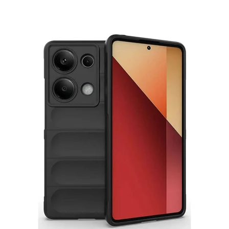 Note 13 Pro 4G Kılıf Optimum Silikon - Siyah