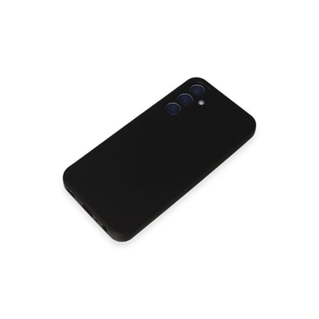 Galaxy A25 5G Kılıf Nano içi Kadife Silikon - Siyah